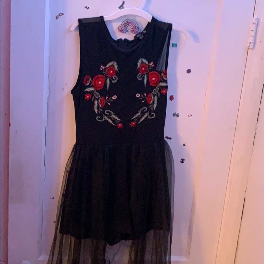 romper with opening